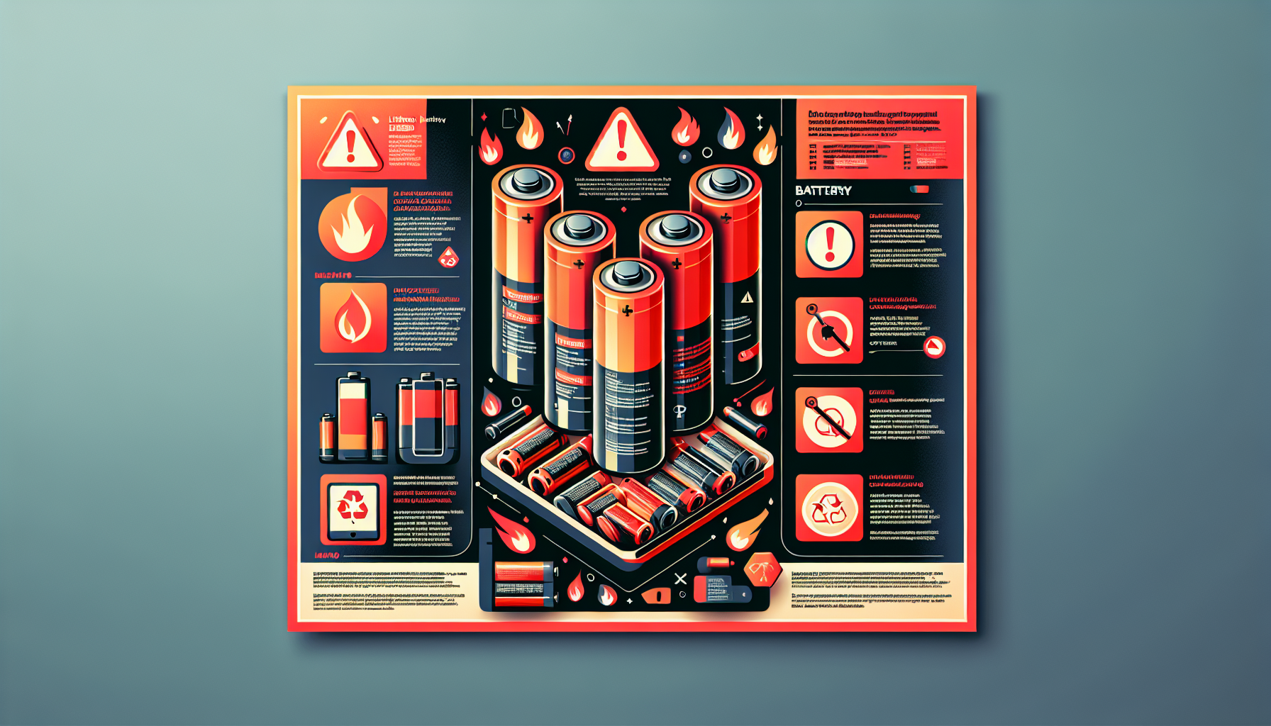 リチウムイオン電池の処分方法｜発火リスクを避けるには
