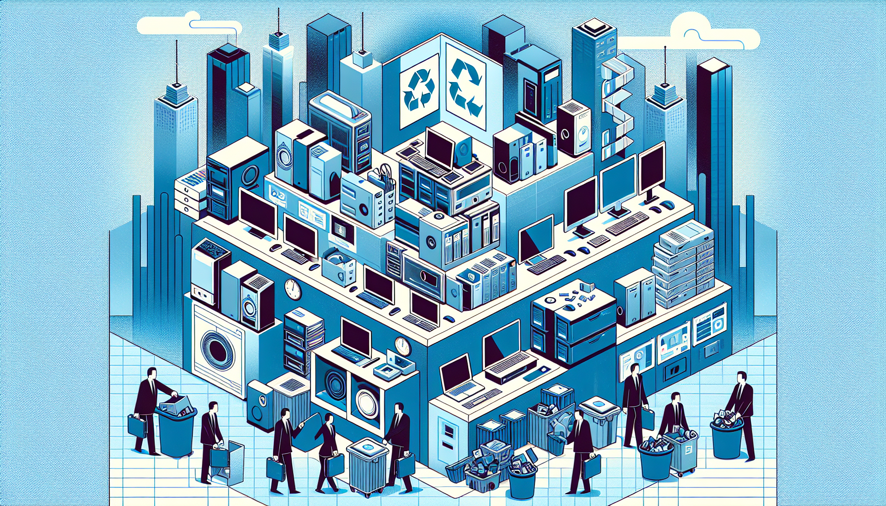 法人向けパソコン処分の必須書類と手順