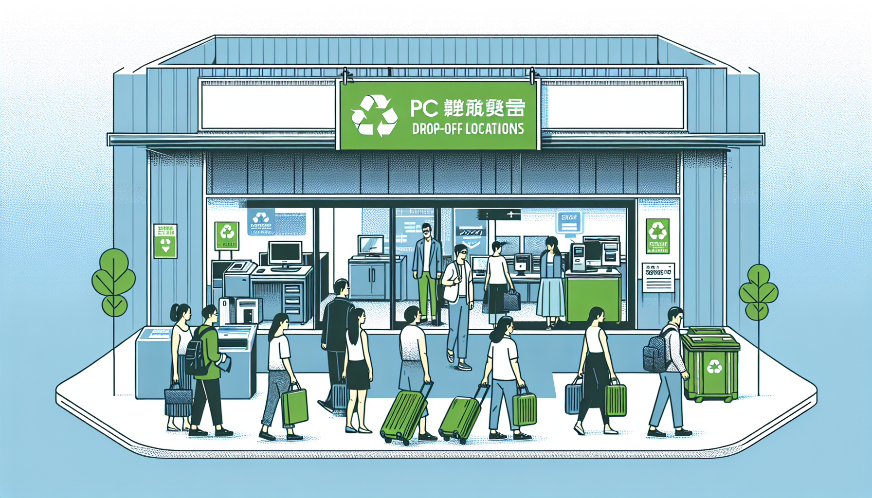 パソコンの持ち込み処分先一覧