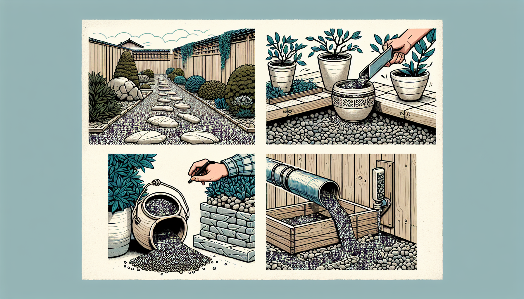 砂利の再利用アイデア｜処分せずに活用する方法