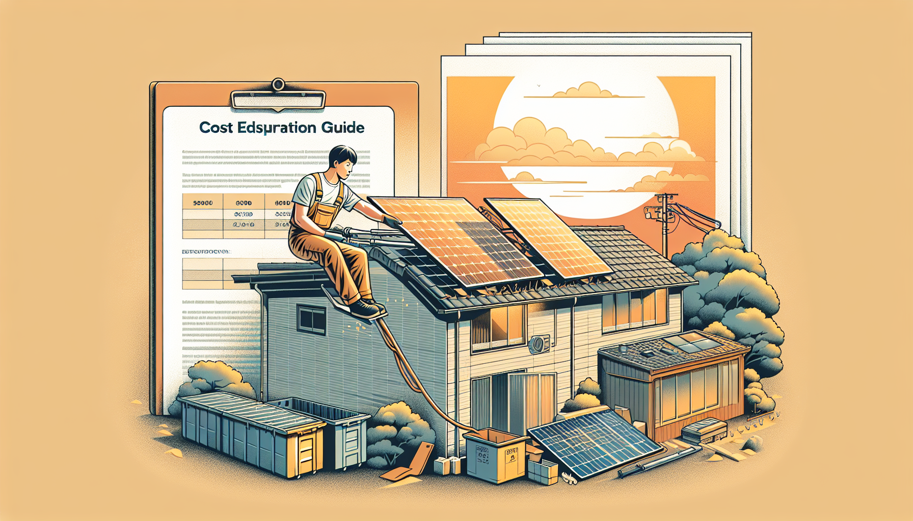 太陽光パネル処分費用の相場は？無料回収は可能？徹底解説