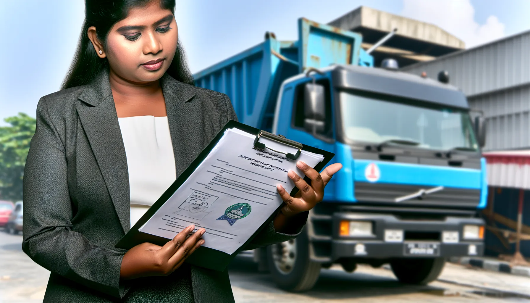 産業廃棄物収集運搬許可を持つ専門業者による太陽光パネル撤去作業。