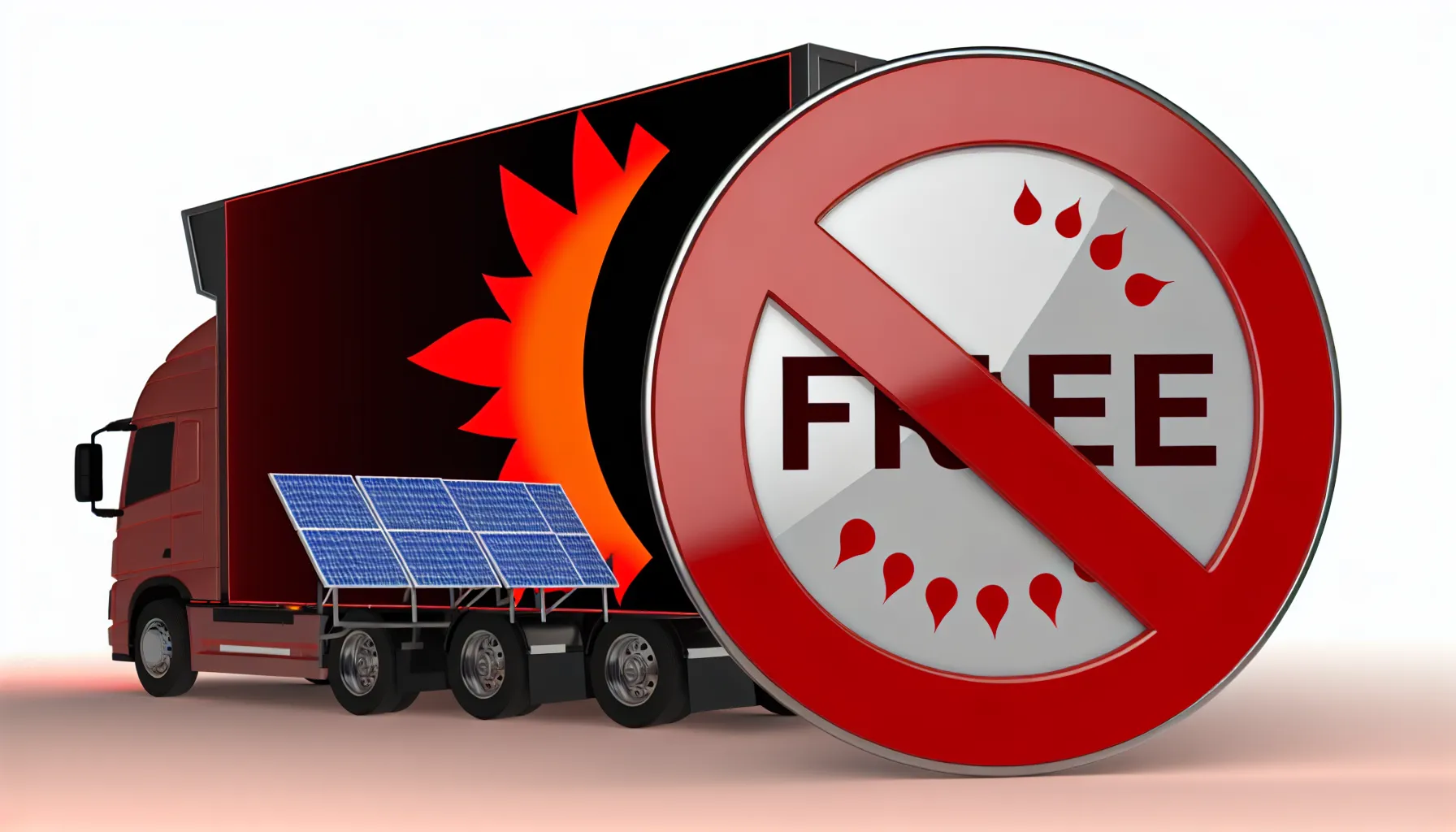 太陽光パネル無料回収の危険性と不法投棄リスクについての警告。